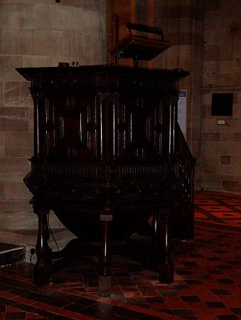 Hereford Cathedral - The Pulpit